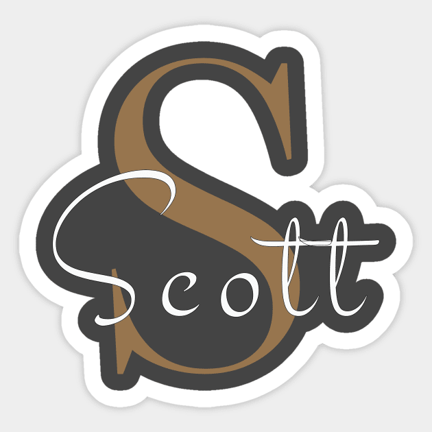 I am Scott Sticker by AnexBm